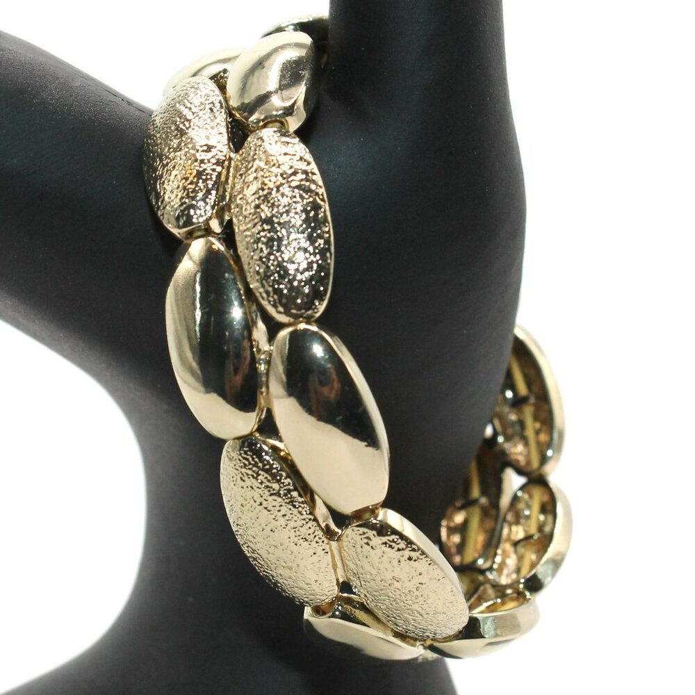 Stretchy Gold Bracelet
